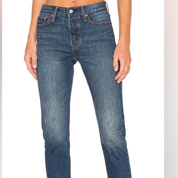 Levi’s Wedgie Icon White Oak Cone Denim - Picture 2 of 5